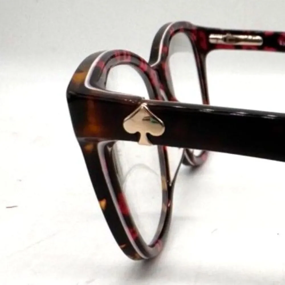 Kate Spade Tortoise Glasses w/ Floral Interior Includes Kate Spade Case